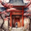 Ancient Chinese House Diamond Painting
