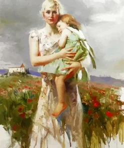 Angel From Above Pino Daeni Diamond Painting