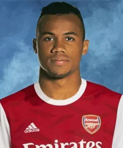 Arsenal Gabriel Magalhaes Diamond Painting