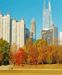 Atlanta Piedmont Park Diamond Painting