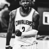Black And White Kyrie Irving Cavaliers Diamond Painting