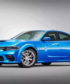 Blue Charger Daytona 2020 Diamond Painting