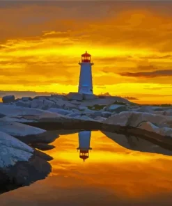 Canada Peggys Cove Diamond Painting