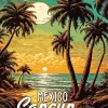 Cancunn Mexico Poster Diamond Painting