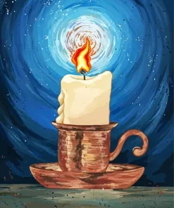 Candle Art Diamond Painting