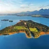 Chiemsee Lake Island Diamond Painting