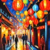 China Town Art Diamond Painting