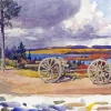 Corner Of Petawawa Camp C W Jefferys Diamond Painting