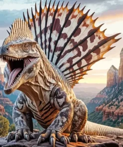 Dimetrodon Diamond Painting