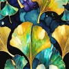 Ginkgo Leaves Art Diamond Painting