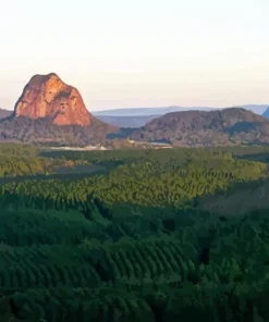 Glass House Mountains Australia Diamond Painting