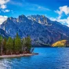 Grand Teton Jenny Lake Landscape Diamond Painting