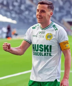Hammarby Football Player Jeppe Andersen Diamond Painting