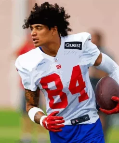 Jalin Hyatt New York Giants Diamond Painting