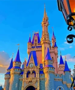 Magic Kingdom Park Castle Diamond Painting