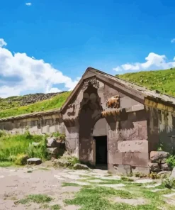 Orbelian Caravanserai Armenia Diamond Painting
