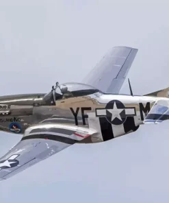 P51 Mustang Airplane Diamond Painting