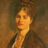 Portrait Of Zettine Urechia By Grigorescu Diamond Painting