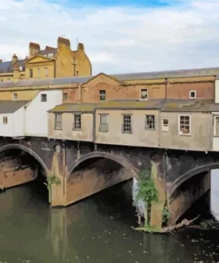 Pulteney Bridge Bath City Diamond Painting