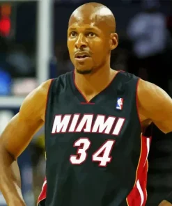 Ray Allen Basketballer Diamond Painting