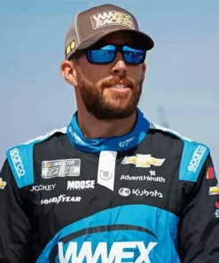 Ross Chastain Motorsports Racing Driver Diamond Painting
