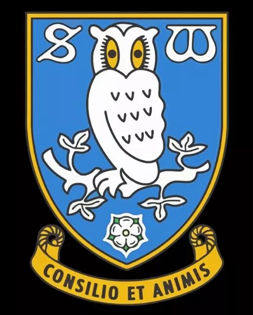 Sheffield Wednesday logo Diamond With Numbers Sheffield Wednesday Logo Diamond Painting