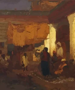 Snake Charmer At Tangier By Tiffany Diamond Painting