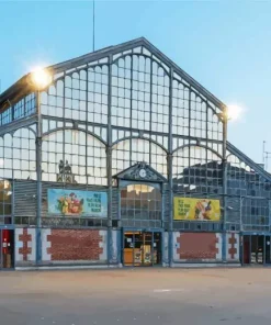 The Halles Of Niort France Diamond Painting