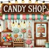 Vintage Candy Shop Diamond Painting