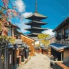 Yasaka Pagoda Japanese Temple Diamond Painting