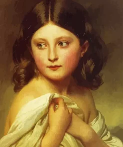 A Young Girl Called Princess Charlotte Diamond Painting