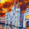 Abstract St Louis Cathedral Diamond Painting