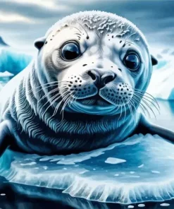 Aesthetic Seal Art Diamond Painting