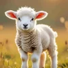 Aesthetic Small Lamb Art Diamond Painting