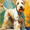 Aesthetic Wheaten Terrier Diamond Painting