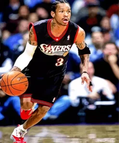 Allen Iverson Diamond Painting