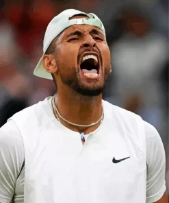 Australian Tennis Player Nick Kyrgios Diamond Painting