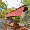 Baltimore Covered Bridge Diamond Painting