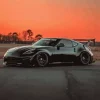 Black 370z Car Diamond Painting