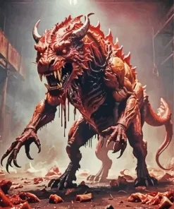 Blood Monster Diamond Painting