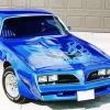 Blue 1978 Trans Am Diamond Painting