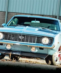 Blue 69 Camaro Ss Diamond Painting