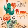 Cactus Quote Diamond Painting