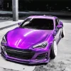 Candy Purple Car Diamond Painting