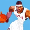 Carmelo Anthony Art Diamond Painting