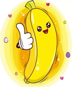 Cartoon Cute Banana Diamond Painting