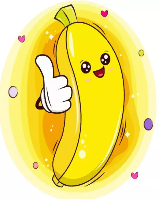 cartoon cute banana Diamond Paintings Cartoon Cute Banana Diamond Painting