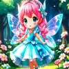Cartoon Fairy Princess Diamond Painting
