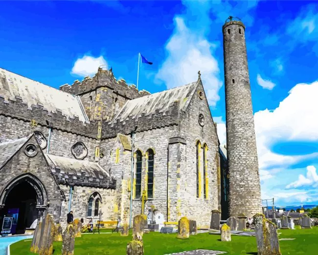 cathedral church of st canice Diamond Dotz Cathedral Church Of St Canice Diamond Painting