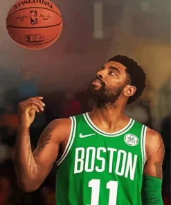 Celtics Kyrie Irving Diamond Painting